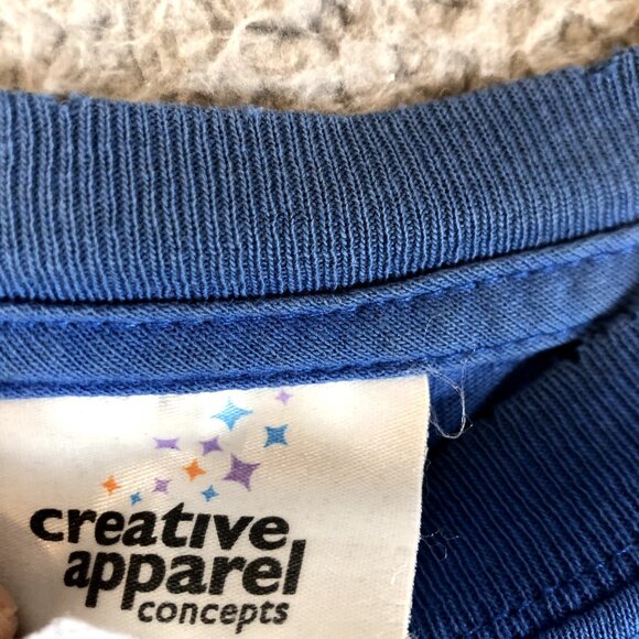 Vintage Creative Apparel Concept T Shirt Size XL Cat with Coffee Humor Sleep top - Picture 3 of 6